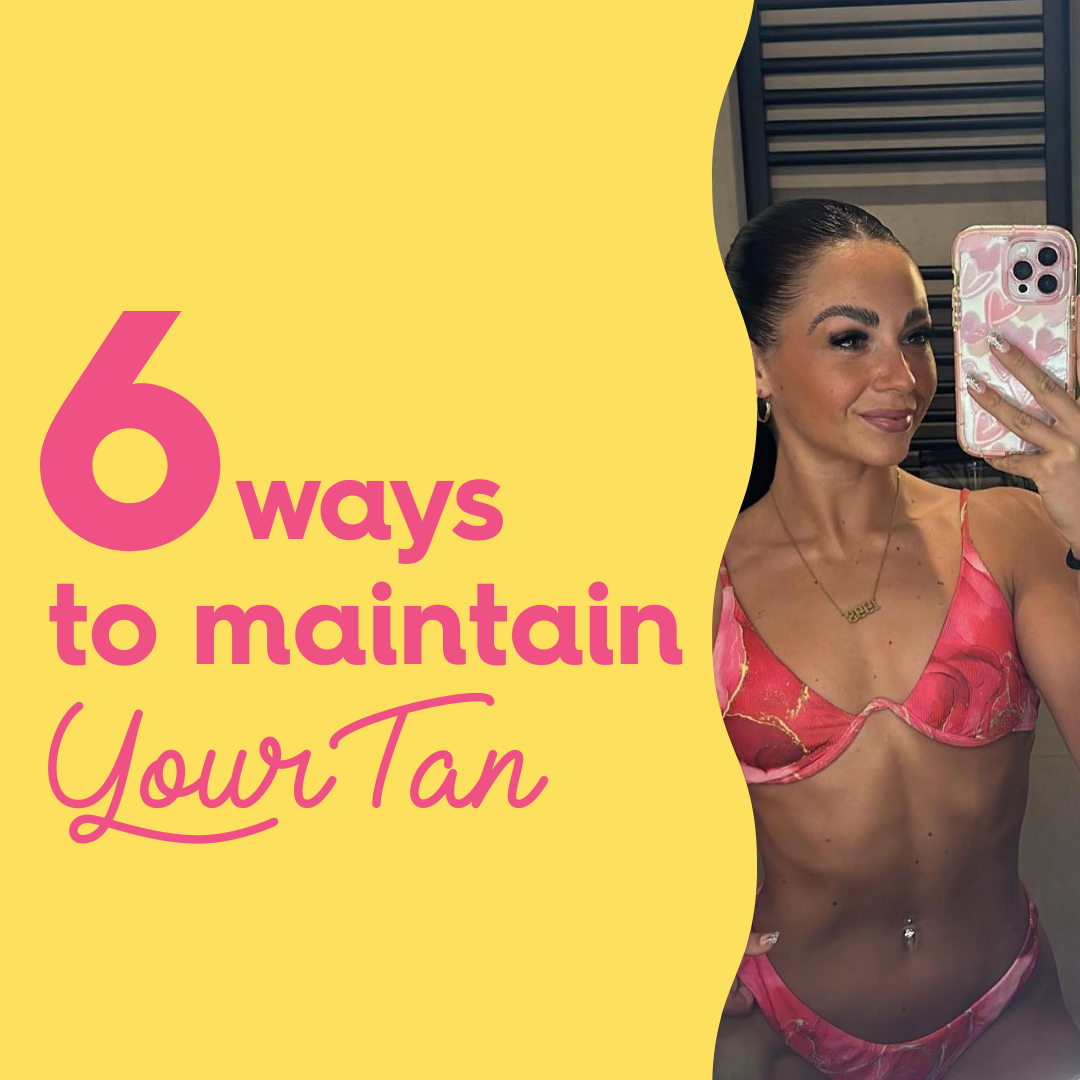 6 ways to maintain your tan